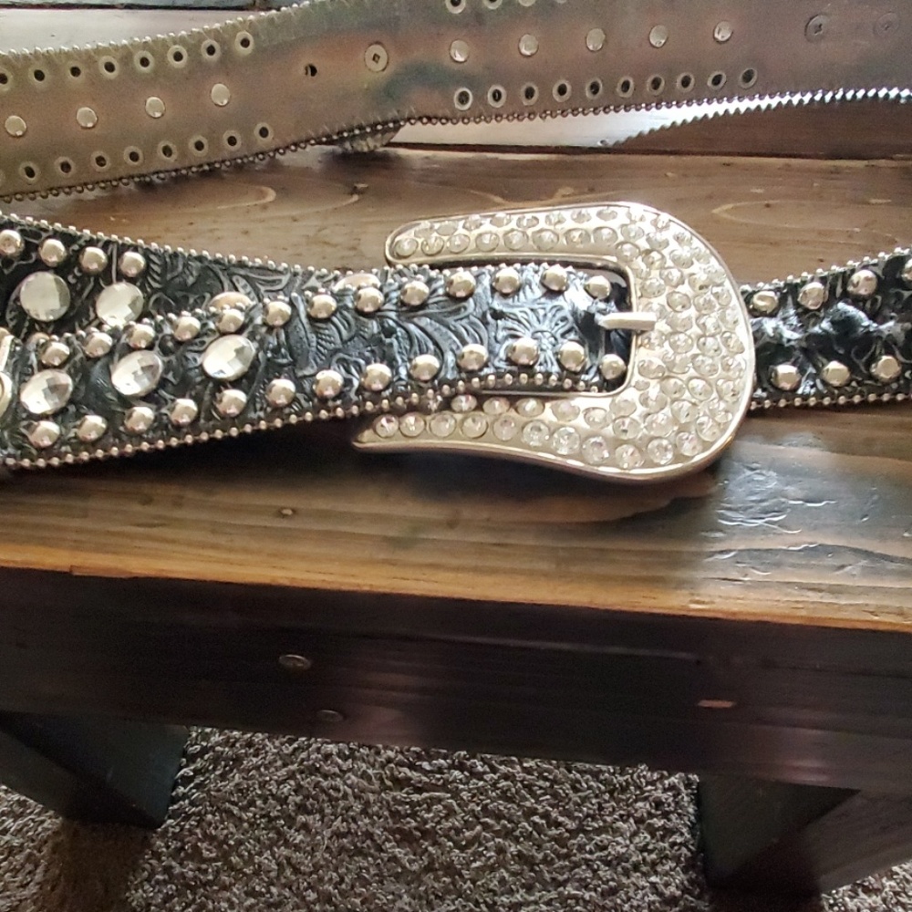 Western Blingy Belt